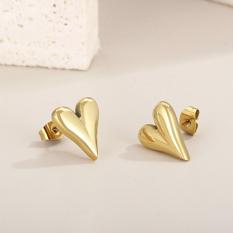 Love Bomb Studs - The Jazzy Owl