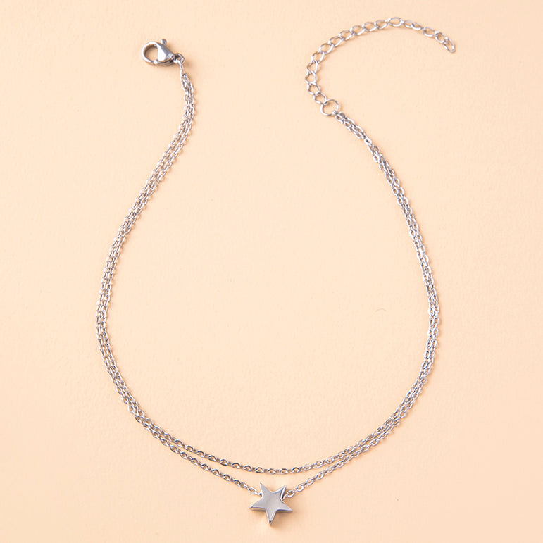 Twinkle Star Anklet - The Jazzy Owl