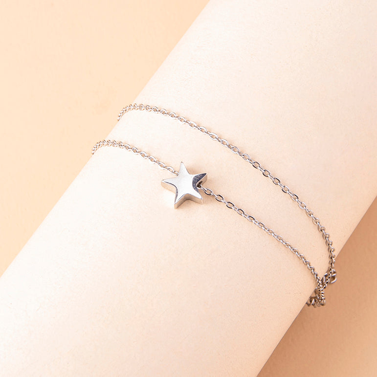 Twinkle Star Anklet - The Jazzy Owl