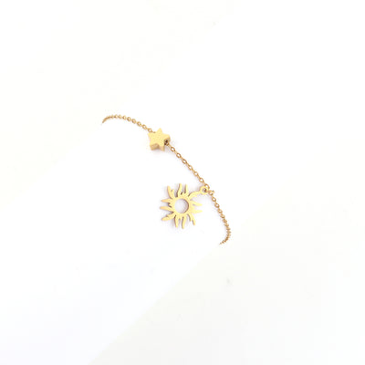Sunbeam Charm Anklet - The Jazzy Owl