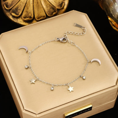 Starry Night Charm Bracelet - The Jazzy Owl