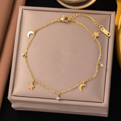 Starry Night Charm Bracelet - The Jazzy Owl