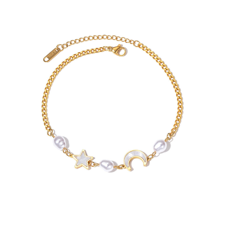 Moonlight Magic Anklet - The Jazzy Owl