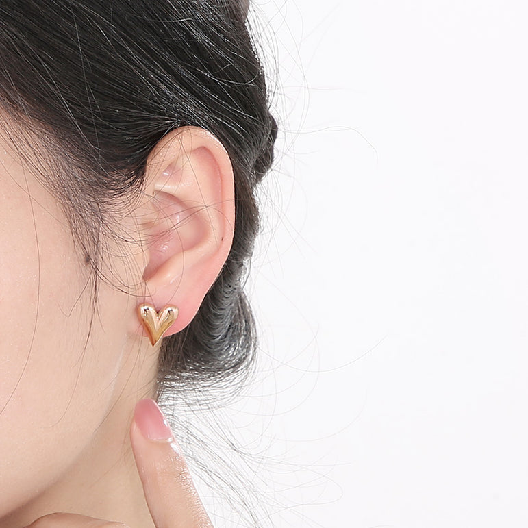 Love Bomb Studs - The Jazzy Owl