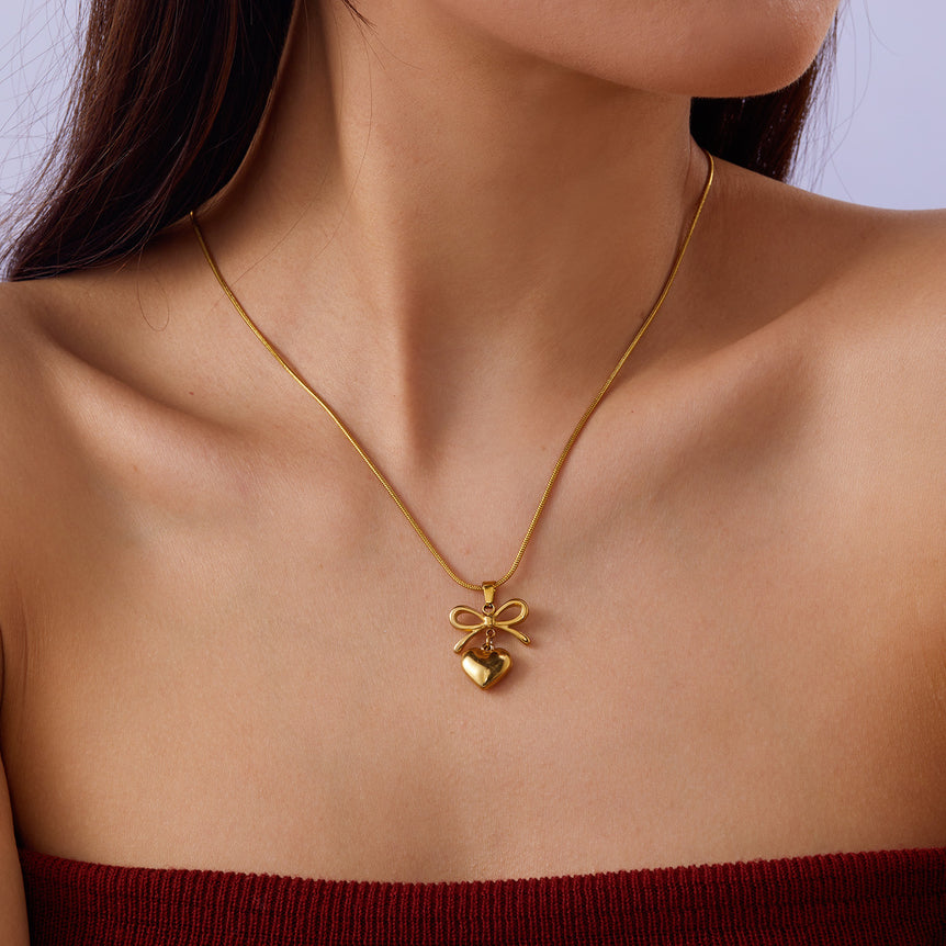Sweet Knot Necklace - The Jazzy Owl