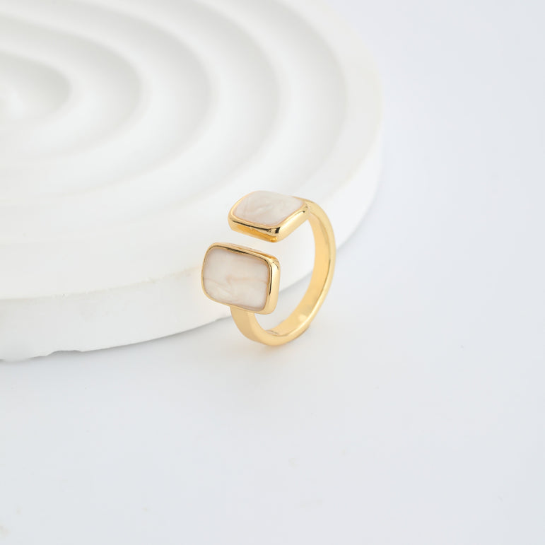 Ivory Aura Ring - The Jazzy Owl