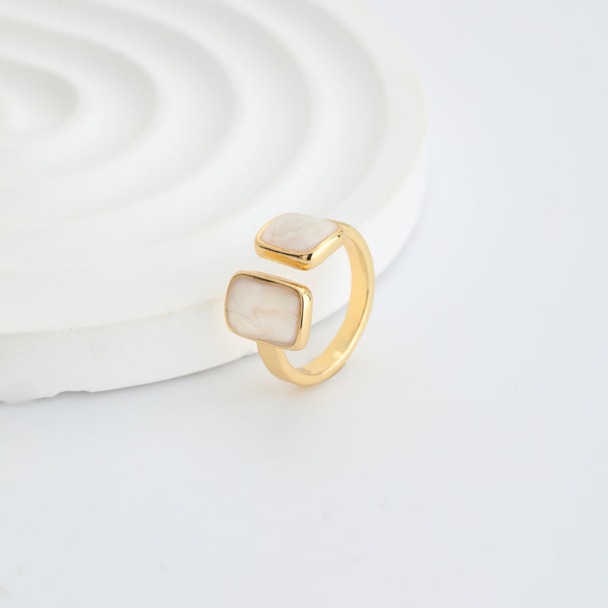Ivory Aura Ring - The Jazzy Owl
