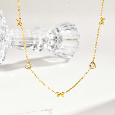 Starlight Bow Necklace - The Jazzy Owl