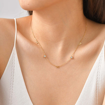 Starlight Bow Necklace - The Jazzy Owl