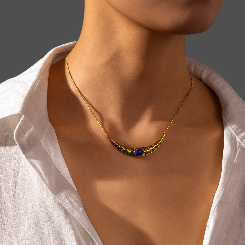 Blue Crush Necklace - The Jazzy Owl