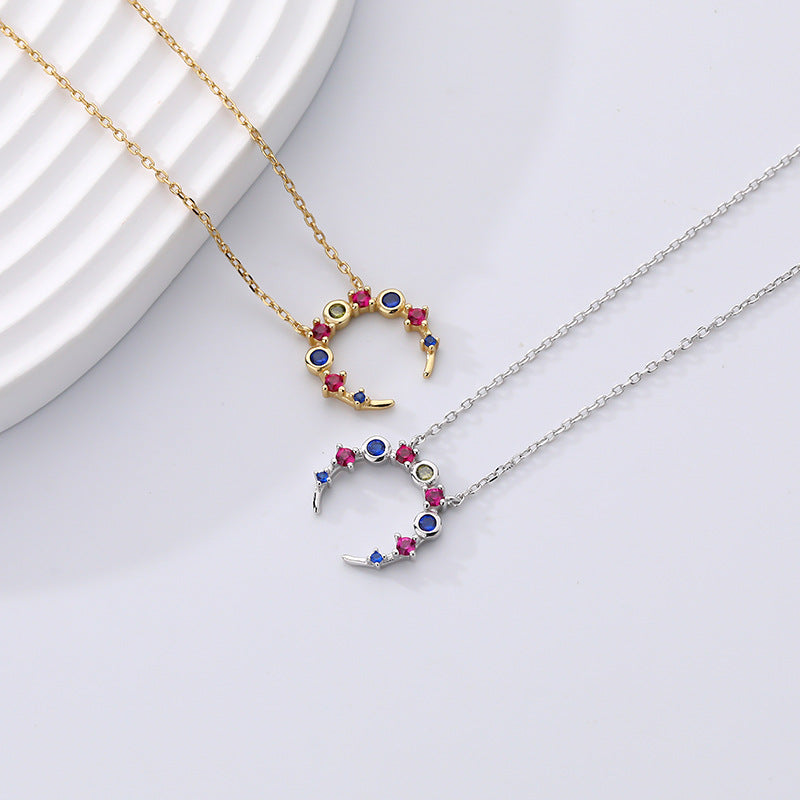 Rainbow Cascade Necklace