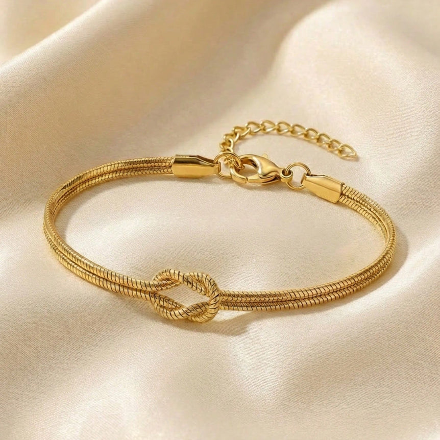 Linked Knot Bracelet - The Jazzy Owl