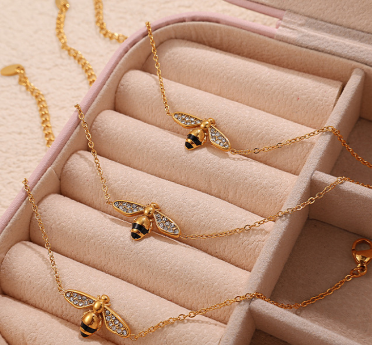 Bee Mine Bracelet - The Jazzy Owl