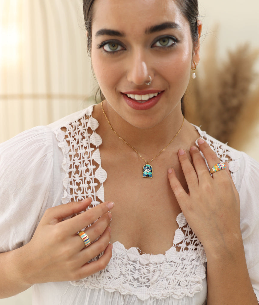 Peek-a-Bless Necklace