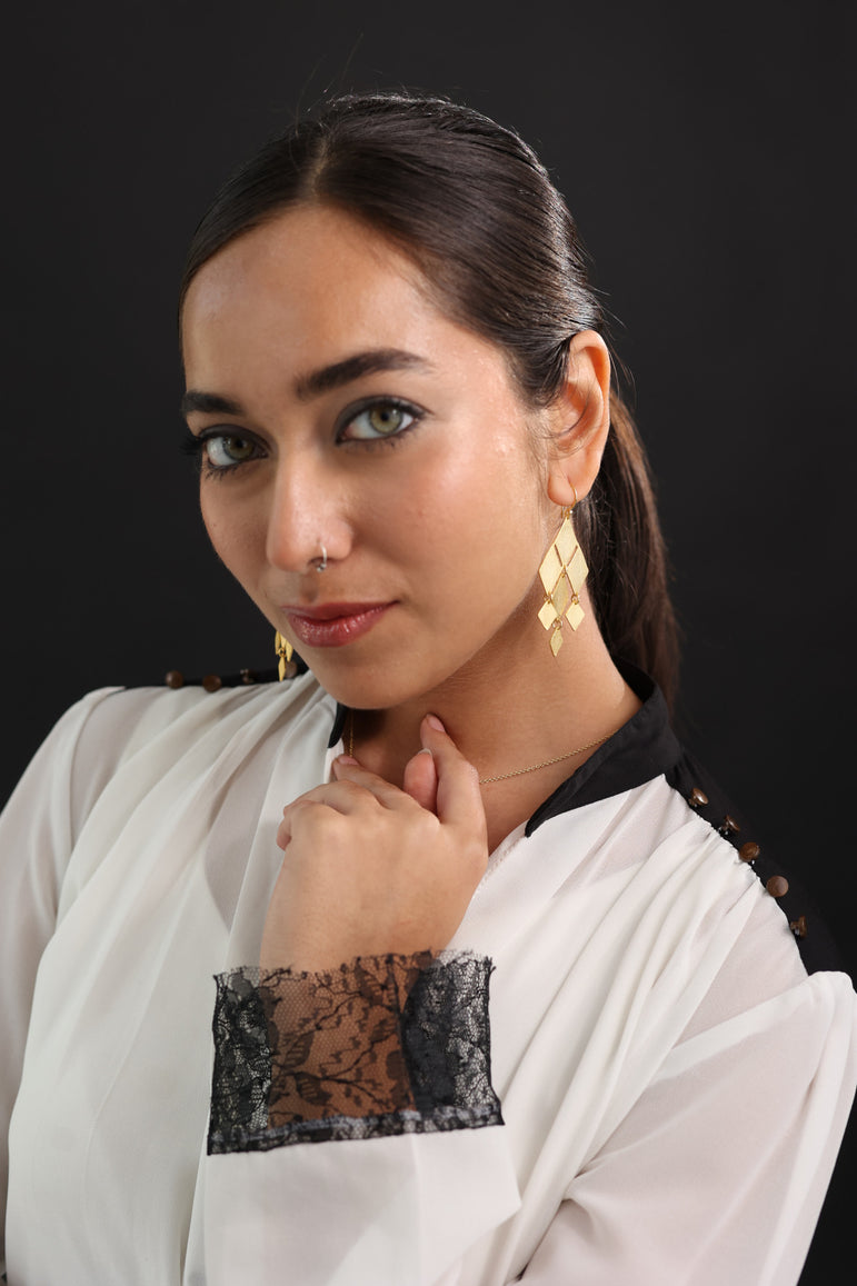 Gold & Beautiful Earrings