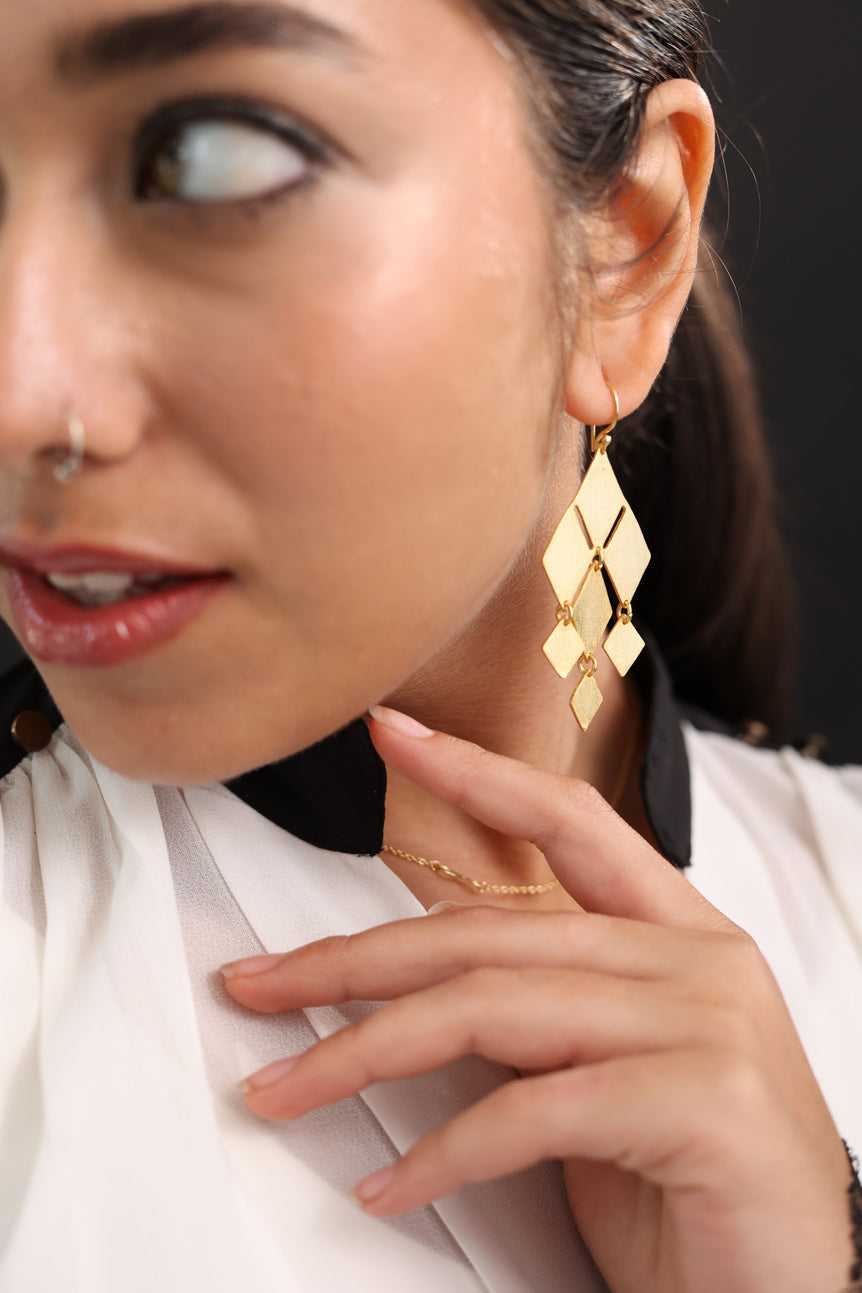 Gold & Beautiful Earrings