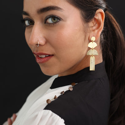 Gold & Beautiful Earrings