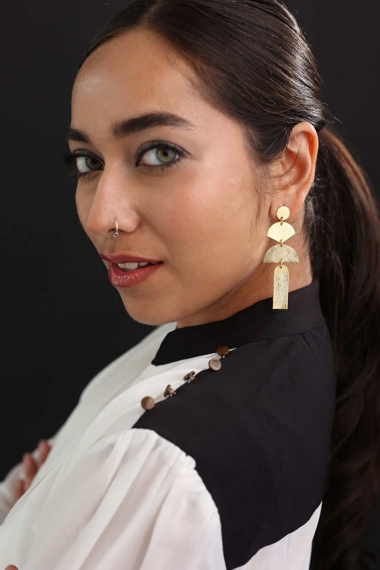 Gold & Beautiful Earrings