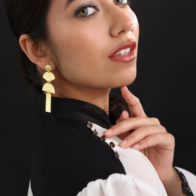 Gold & Beautiful Earrings