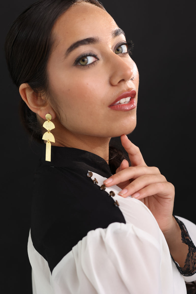 Gold & Beautiful Earrings