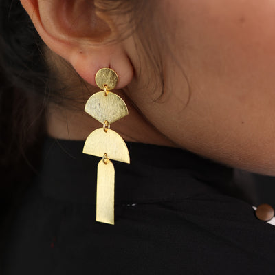Gold & Beautiful Earrings