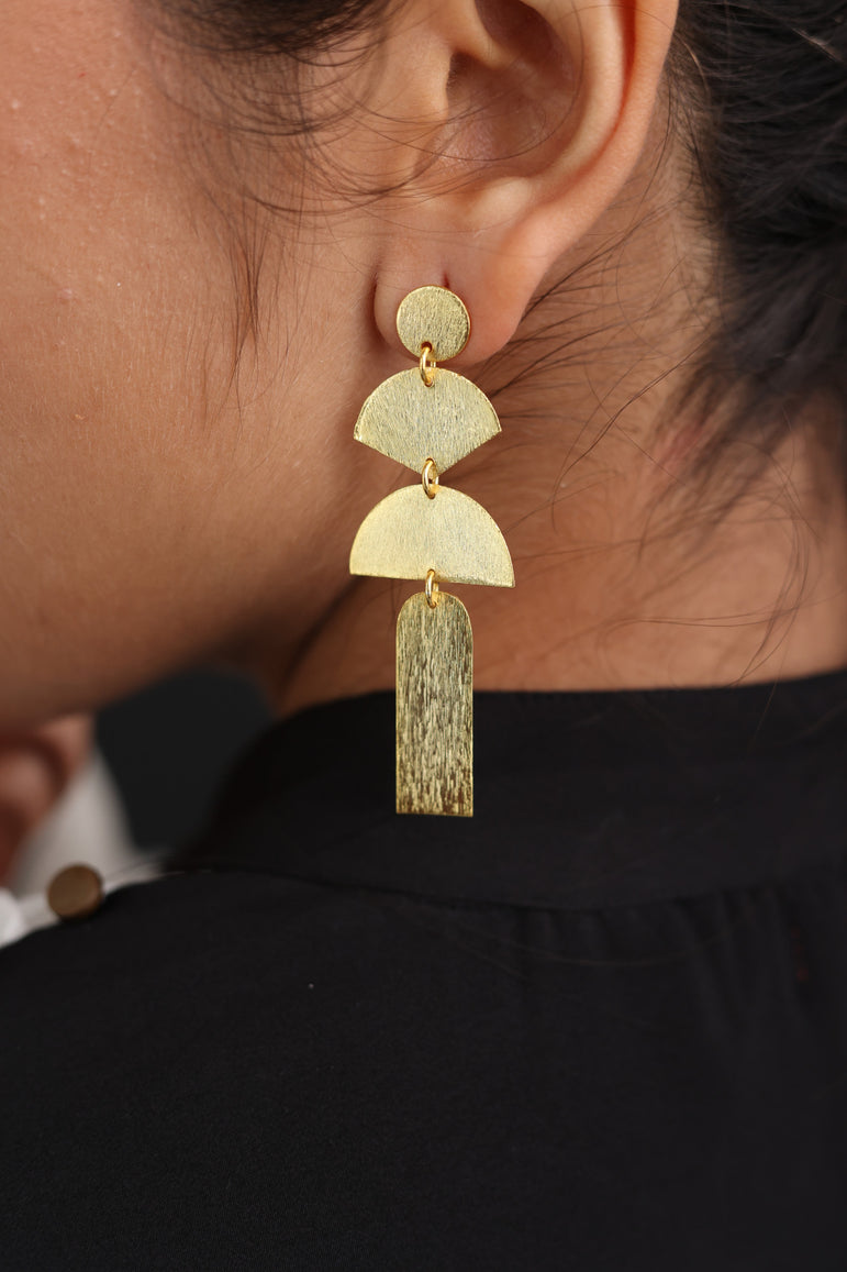 Gold & Beautiful Earrings