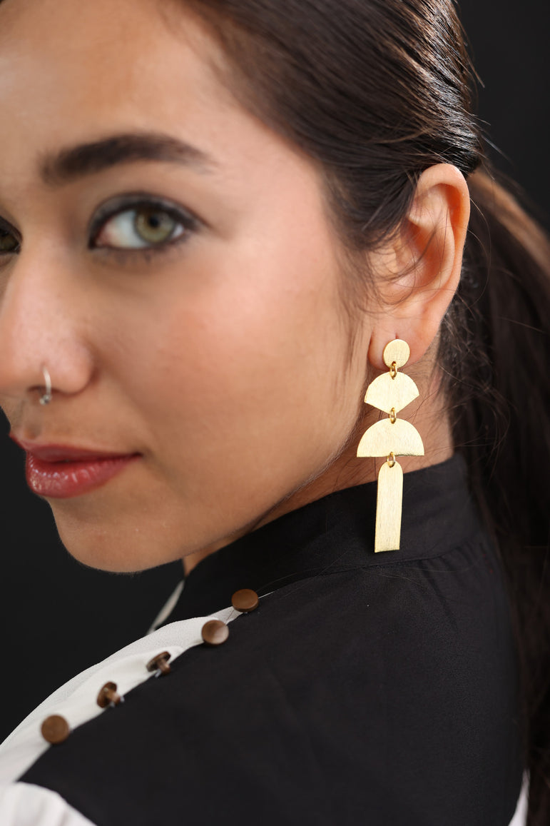 Gold & Beautiful Earrings