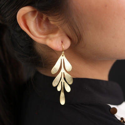 Gold & Beautiful Earrings