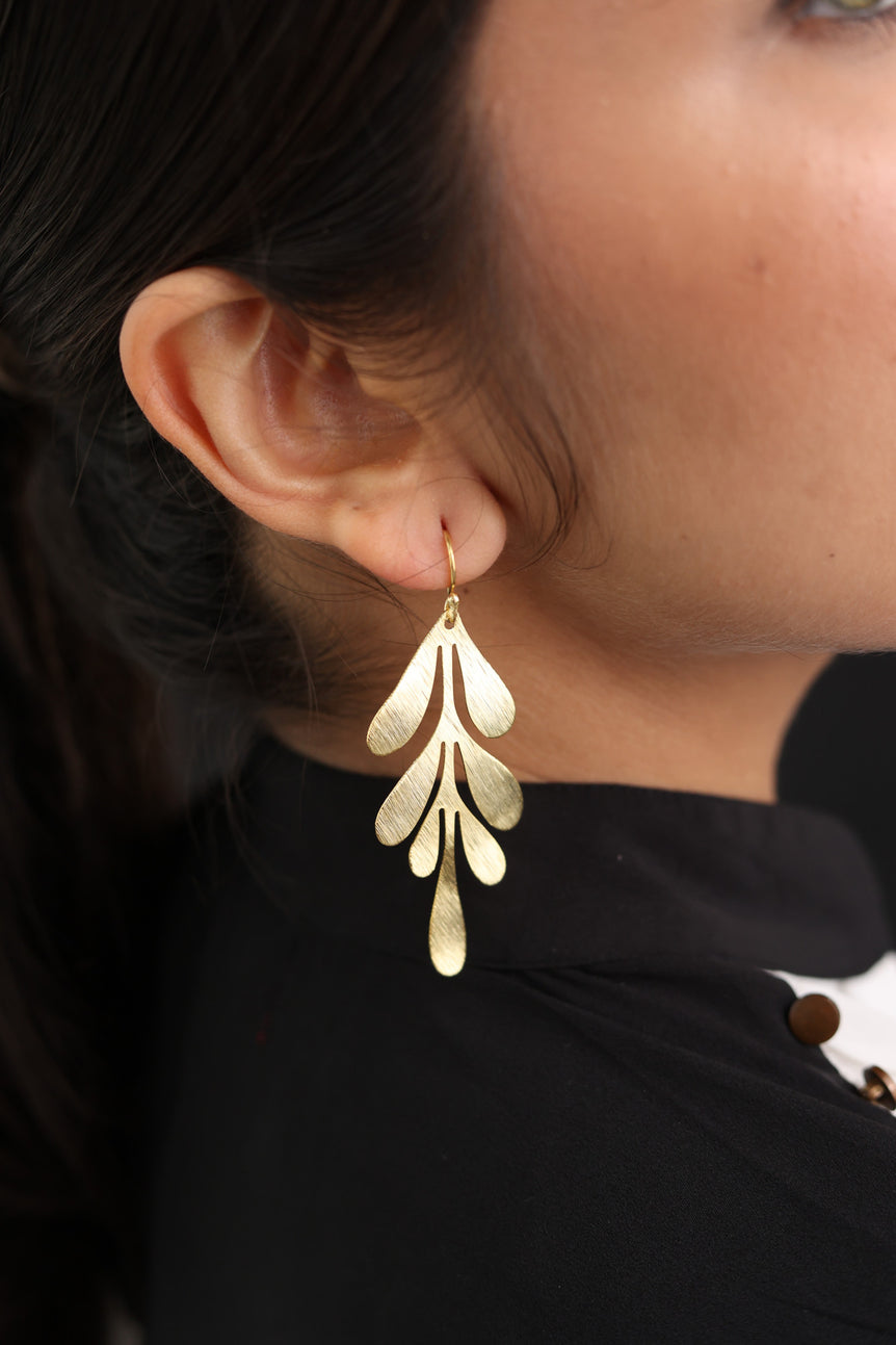 Gold & Beautiful Earrings