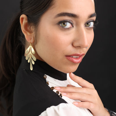 Gold & Beautiful Earrings