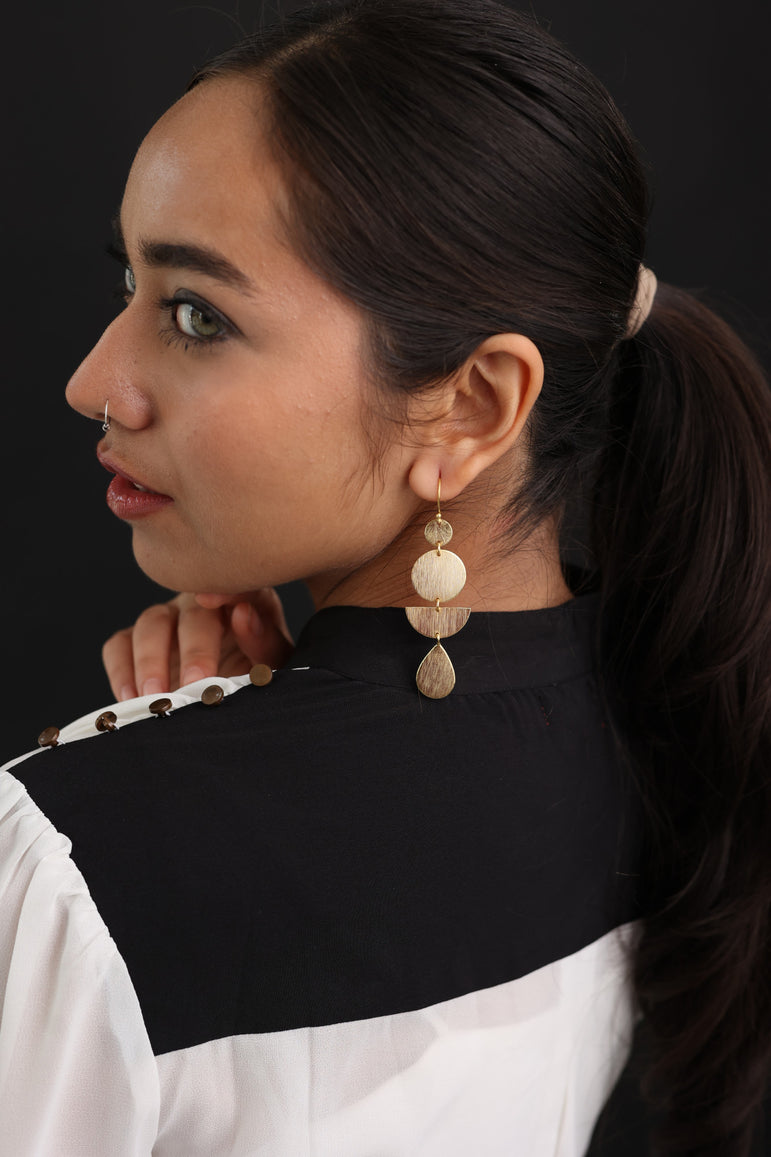 Gold & Beautiful Earrings