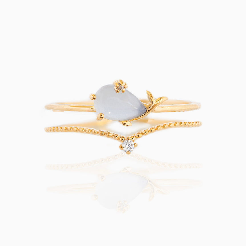 Opal Whisper Ring