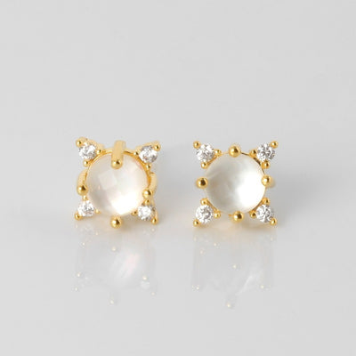 Moonhalo Stud Earrings