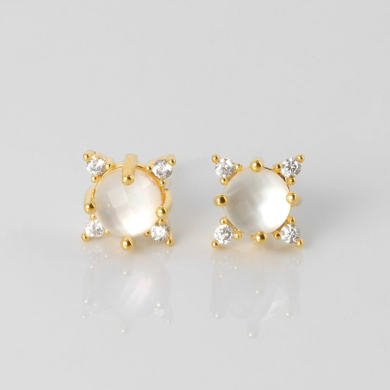 Moonhalo Stud Earrings