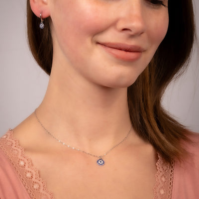 Watchful Sparkles Necklace