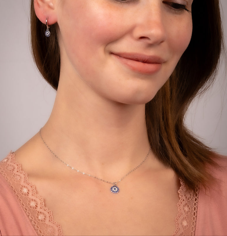 Watchful Sparkles Necklace