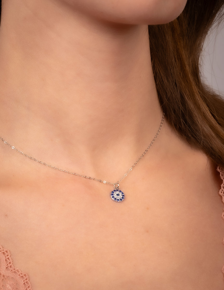 Watchful Sparkles Necklace