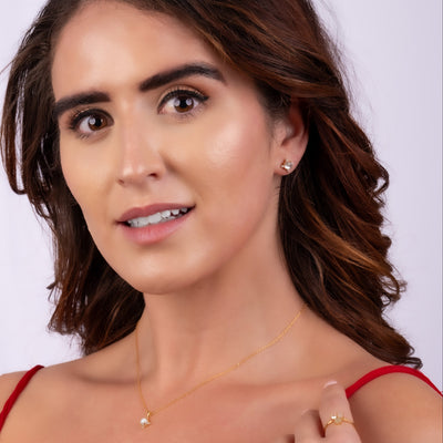 Moonhalo Stud Earrings