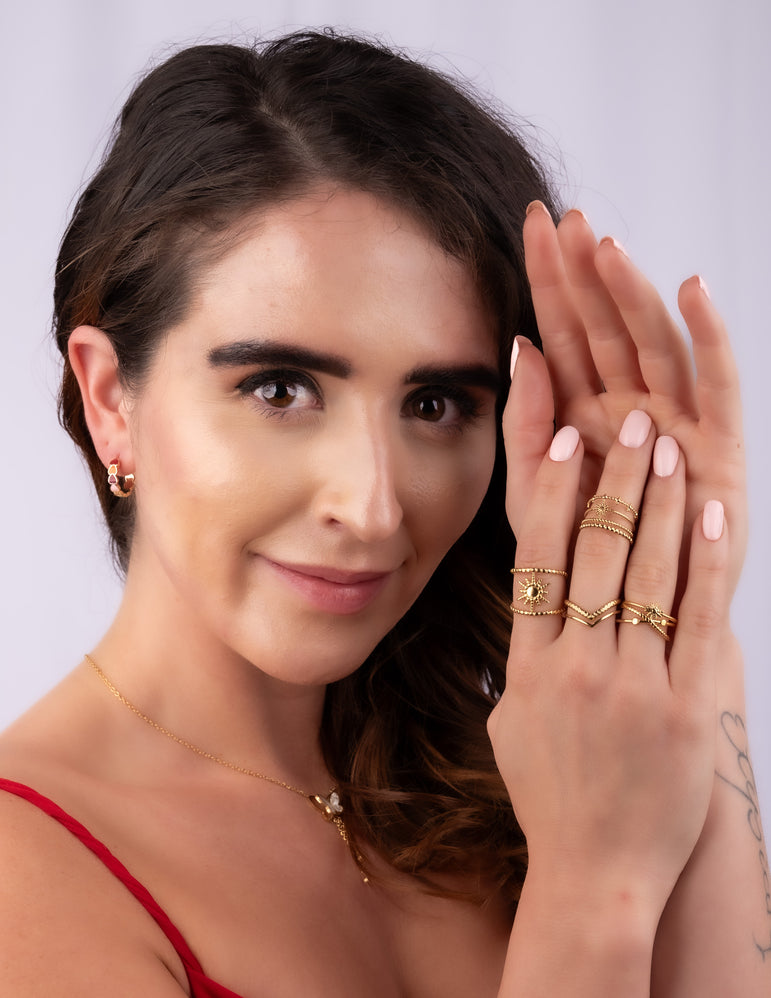 Sunbeam Cuff Ring - The Jazzy Owl