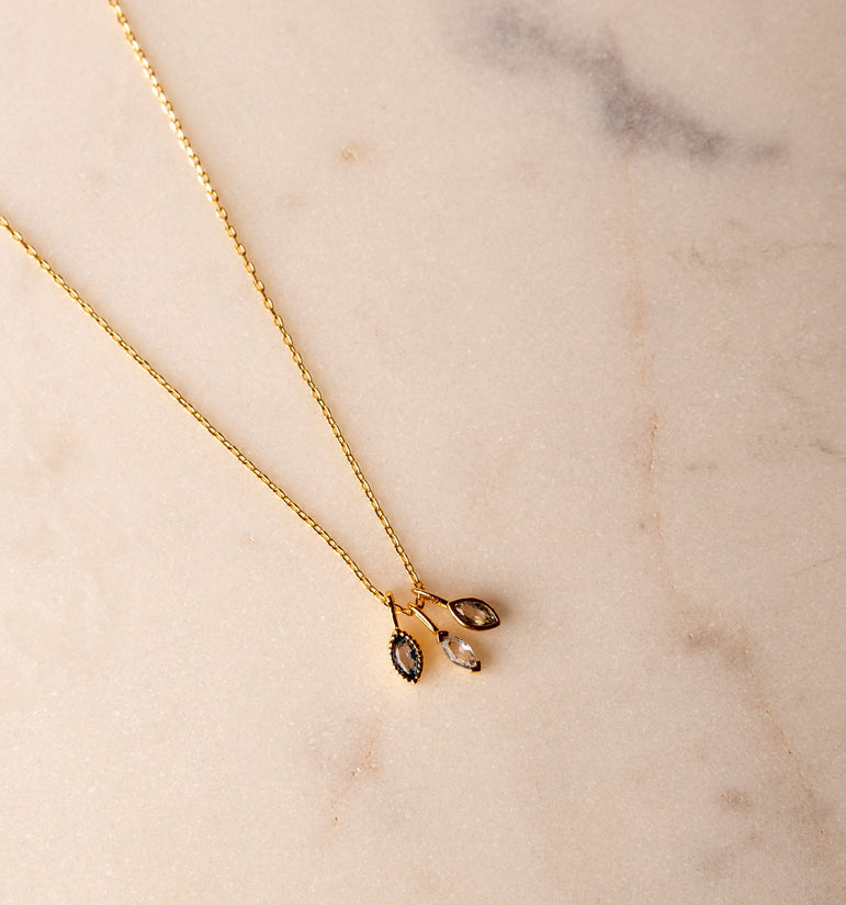 Trinity Drop Necklace