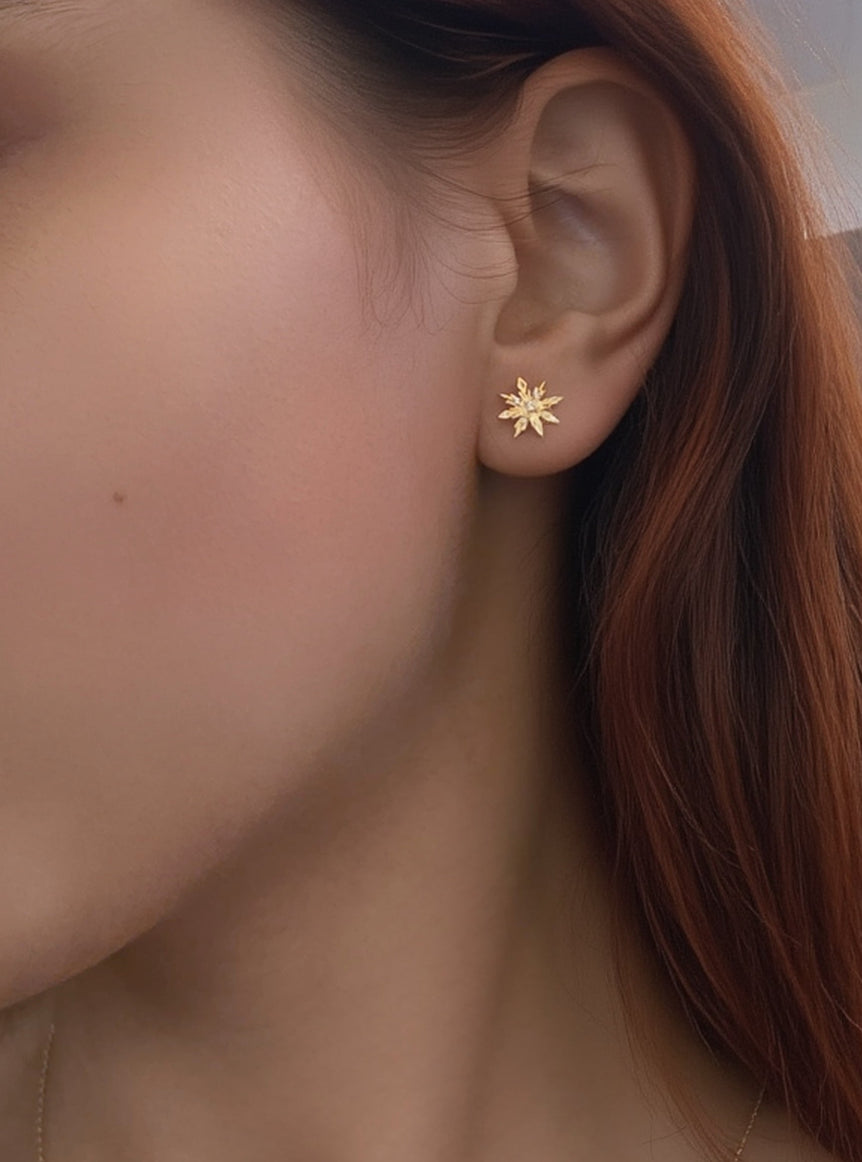 Frostlight Stud Earrings - The Jazzy Owl
