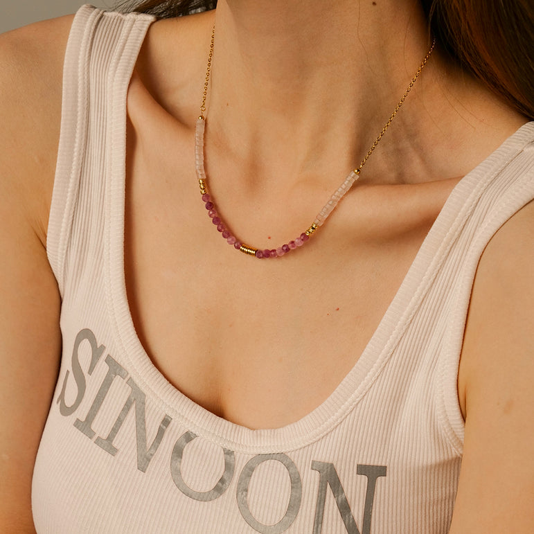 Sangria Spark Necklace