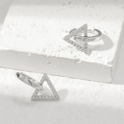 Vibe V Huggie Hoops Earrings