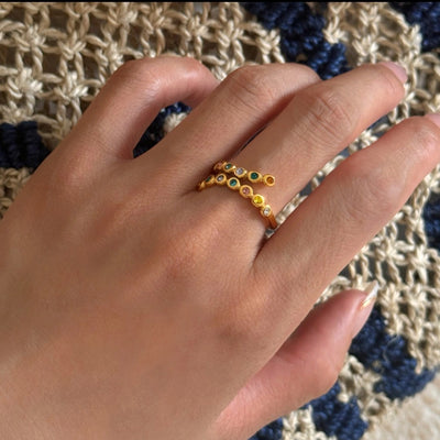 Dotty Love Ring - The Jazzy Owl