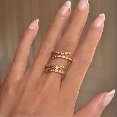 Dotty Love Ring - The Jazzy Owl