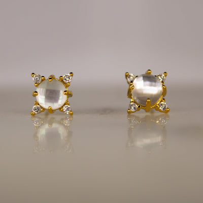 Moonhalo Stud Earrings