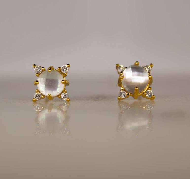 Moonhalo Stud Earrings