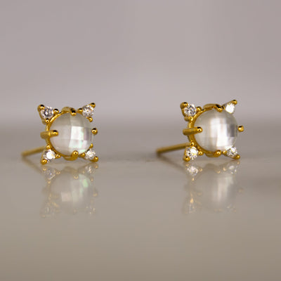 Moonhalo Stud Earrings