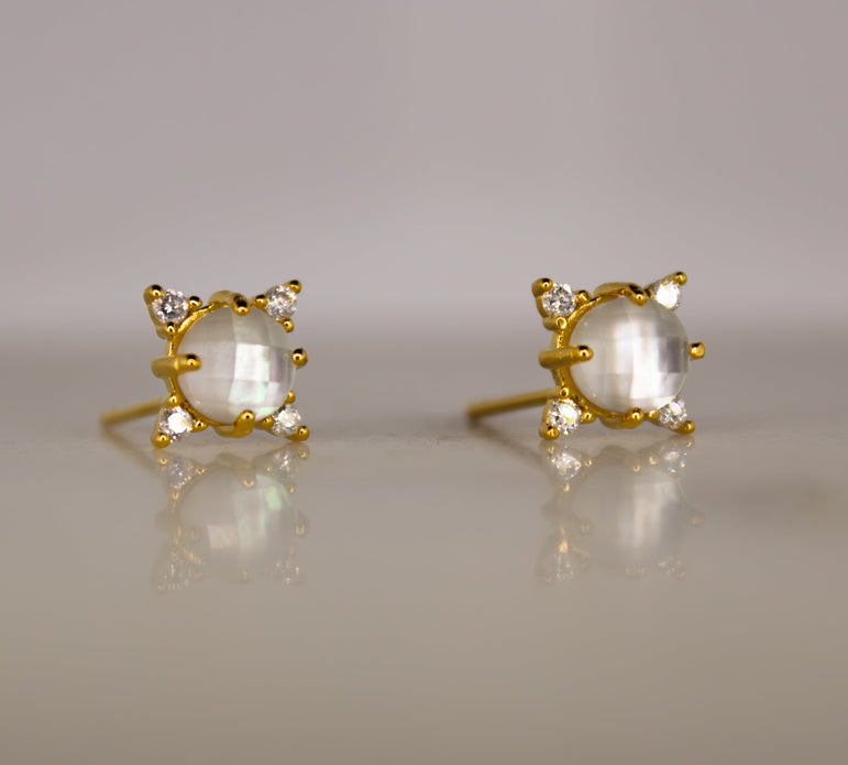 Moonhalo Stud Earrings