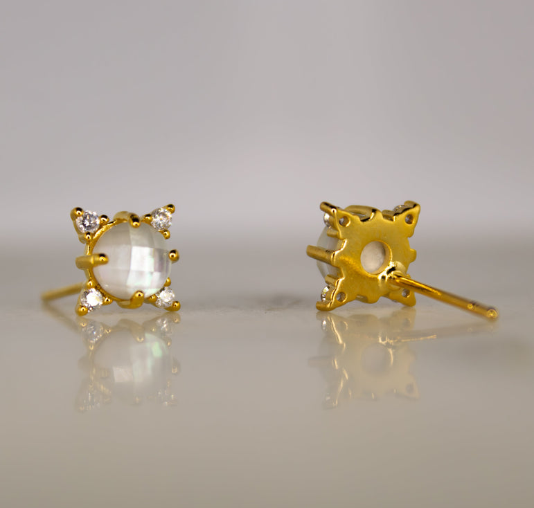 Moonhalo Stud Earrings